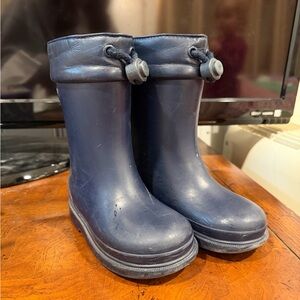 Igor Navy Blue Rain Boots, Toddler Size 8